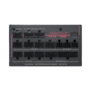 Nguồn máy tính MSI MPG Ai1600TS PCIE5 1600W 80 Plus Titanium MPG-Ai1600TS-PCIE5