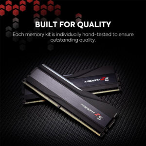 RAM PC G.SKILL Trident Z5 RGB Black 96GB 6400MHz DDR5 (2x48GB) F5-6400J3239F48GX2-TZ5RK