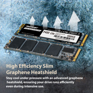 SSD Patriot P400 Lite 500GB M.2 PCIe Gen4 x4 NVMe P400LP500GM28H