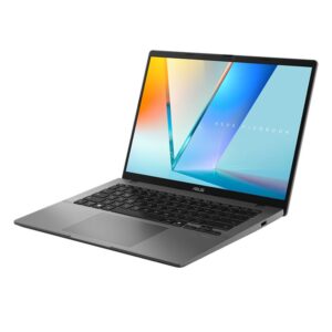 Laptop Asus Vivobook S S14 S3407AA-SF032W (Ultra 7 355/ 16GB/ 512GB SSD/ 14 inch WUXGA/ Win11/ Gray/ Vỏ nhôm)