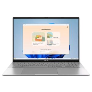 Laptop Asus Vivobook S S16 S3607VA-RP120W (Core 7 240H/ 16GB/ 512GB SSD/ 16 inch WUXGA/ Win11/ Silver/ Vỏ nhôm)