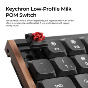 Bàn phím cơ không dây Keychron K3 Ultra 8K ZMK RGB Hotswap (Keychron SW)