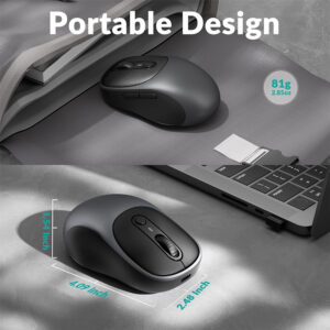 Chuột không dây Keychron BM24 Wireless Pixart 3212 BM24-C61