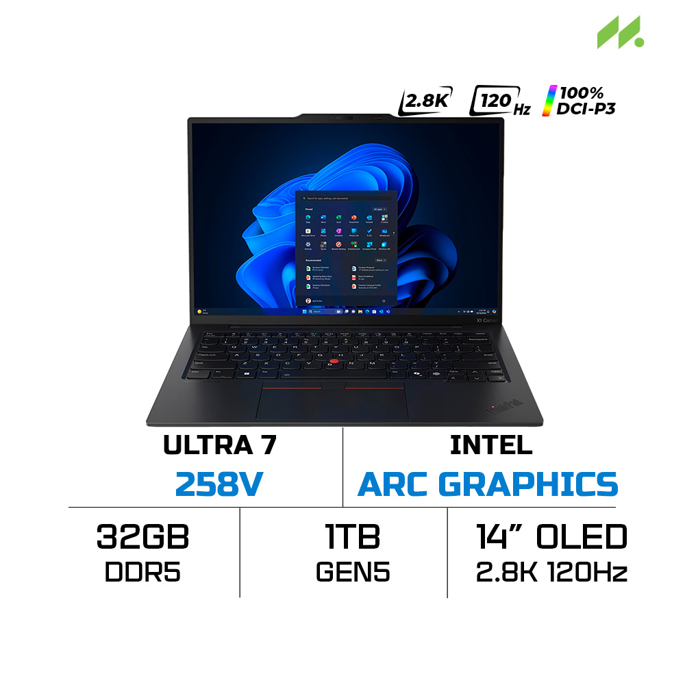 laptop-lenovo-thinkpad-x1-carbon-gen-13-21ns010cvn-01-1 Laptop Lenovo ThinkPad X1 Carbon Gen 13 21NS010CVN (Ultra 7 258V, Intel Arc Graphics, RAM 32GB, SSD 1TB, 14 Inch OLED 2.8K 120Hz, Window 11 Pro)