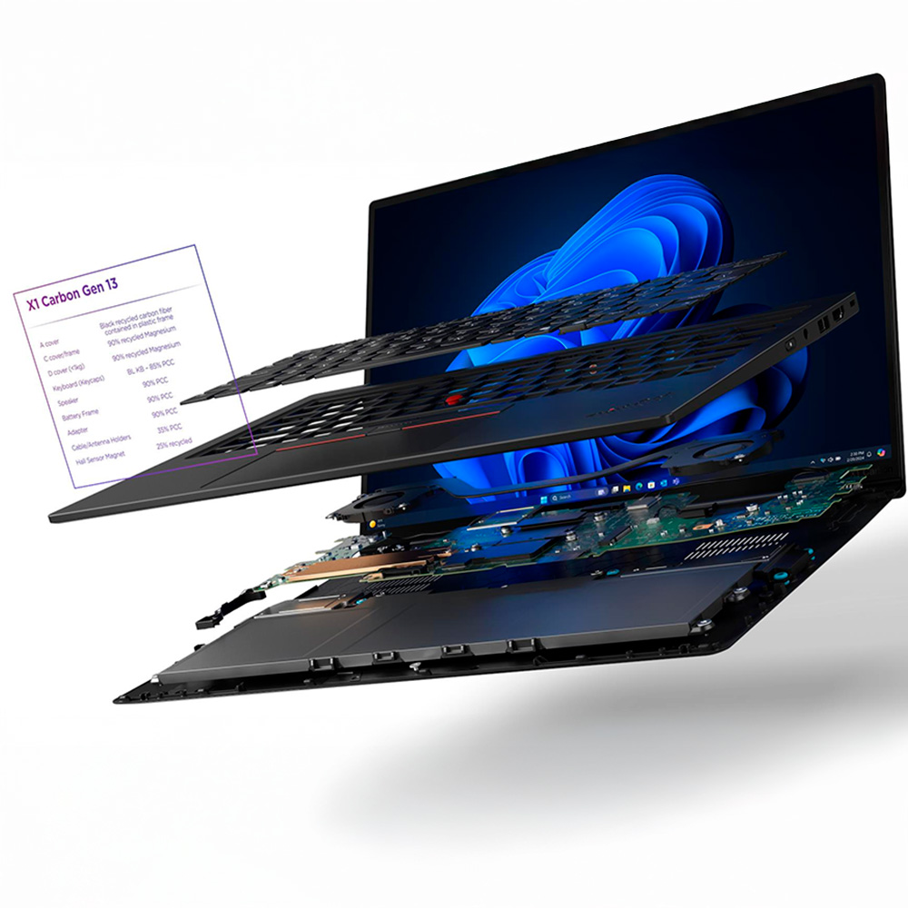 laptop-lenovo-thinkpad-x1-carbon-gen-13-21ns010cvn-02 Laptop Lenovo ThinkPad X1 Carbon Gen 13 21NS010CVN (Ultra 7 258V, Intel Arc Graphics, RAM 32GB, SSD 1TB, 14 Inch OLED 2.8K 120Hz, Window 11 Pro)