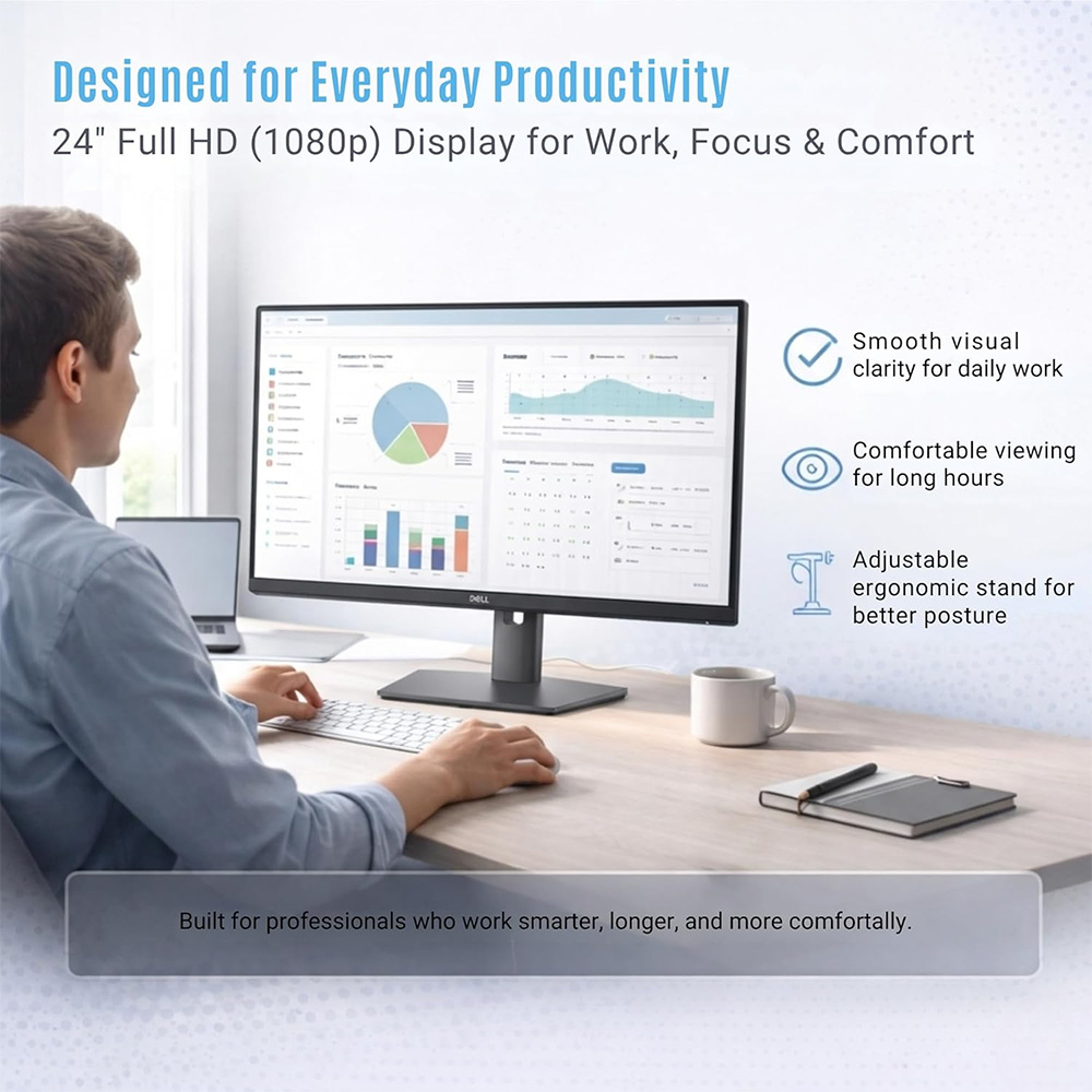 man-hinh-dell-pro-p-p2426h-ips-23-8-inch-fhd-120hz-usb-c-hub-04 Màn hình Dell Pro P2426H IPS 23.8 Inch FHD 120Hz USB-C Hub