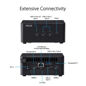 Máy tính Mini PC ASUS NUC 14 Pro Tall RNUC14RVHU500000I (Ultra 5 125H, Arc Graphics)