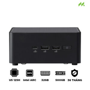 Máy tính Mini PC ASUS NUC 14 Pro Tall RNUC14RVHU500000I (Ultra 5 125H, Arc Graphics)