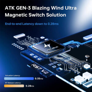 Bàn phím cơ ATK RS7 V2 Ultra HE RGB Hotswap Rapid Trigger (Magnetic Switch)