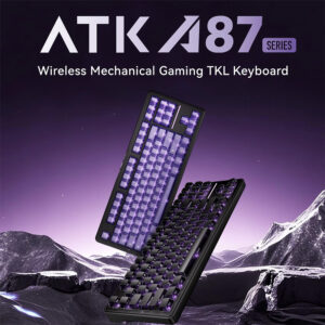 Bàn phím cơ không dây ATK A87 Pro RGB Hotswap
