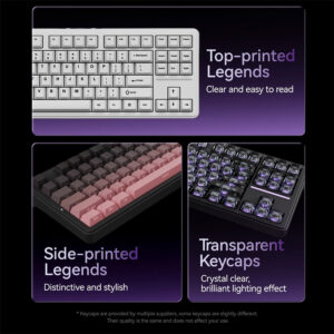 Bàn phím cơ không dây ATK A87 Pro RGB Hotswap