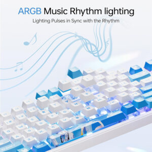 Bàn phím cơ không dây ATK A98 Pro RGB Hotswap