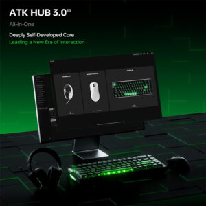 Bàn phím cơ ATK RS6 Air HE RGB Hotswap Rapid Trigger (Magnetic Switch)