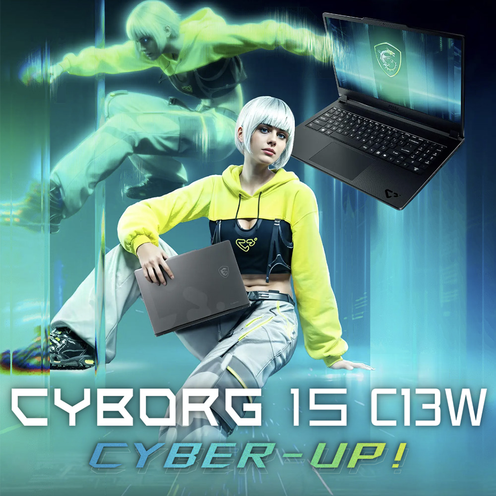 laptop-msi-cyborg-15-c13weo-417vn-02 Laptop MSI Cyborg 15 C13WEO-417VN (i7-13620H, RTX 5050 8GB, RAM 16GB DDR4, SSD 512GB, 15.6 Inch IPS FHD 144Hz 100% sRGB, Win 11 Home)