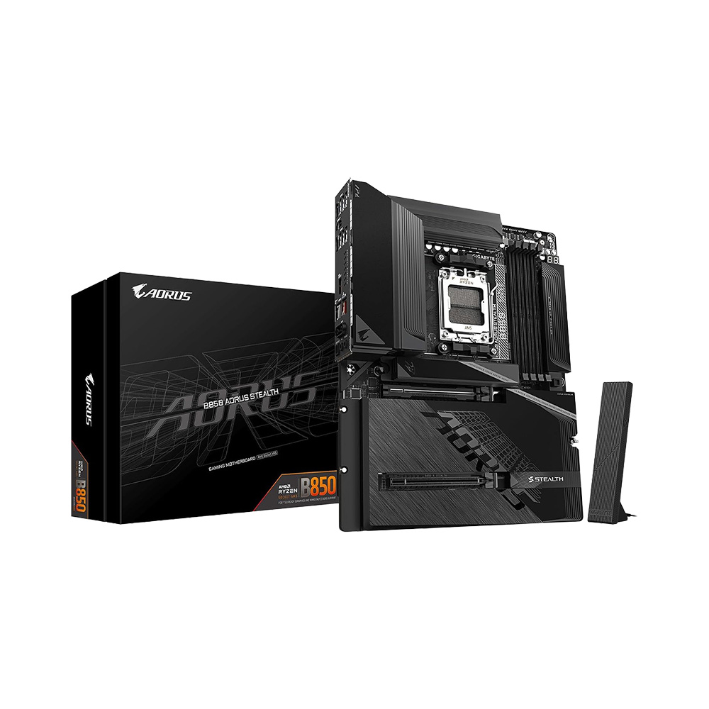 mainboard-gigabyte-b850-aorus-stealth-wifi7-ddr5-01-1 Mainboard Gigabyte B850 AORUS STEALTH WIFI7 DDR5
